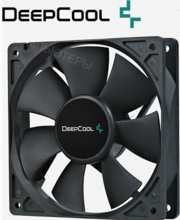 Вентилятор для компьютера Deepcool Xfan 120 Black Dp-Fdc-Xf120 - кулер охлаждения в корпус на пк 120 Макеевка