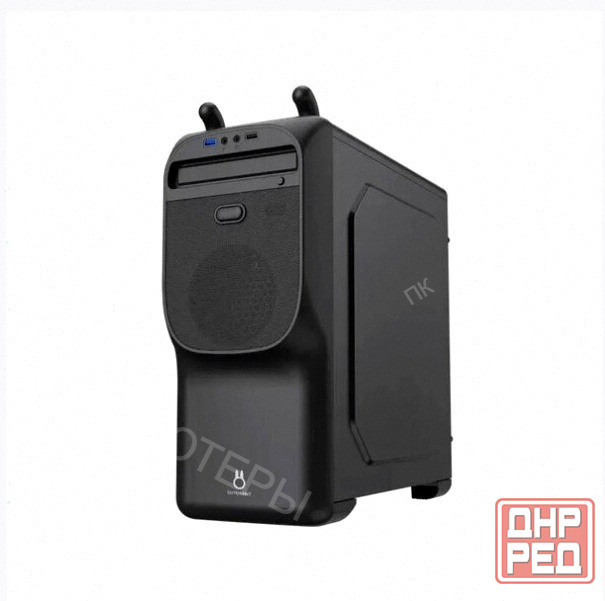 Корпус Mini-Tower Zircon Cute Rabbit Micro-Atx/Mini-Itx, без бп, черный, арт-3712 Макеевка - изображение 3