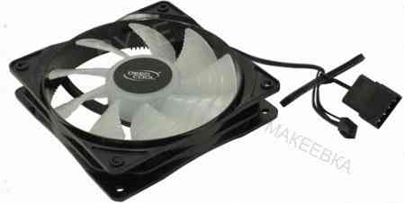 Вентилятор для корпуса Deepcool Rf120w 120x120x25мм White, арт-6346 Макеевка