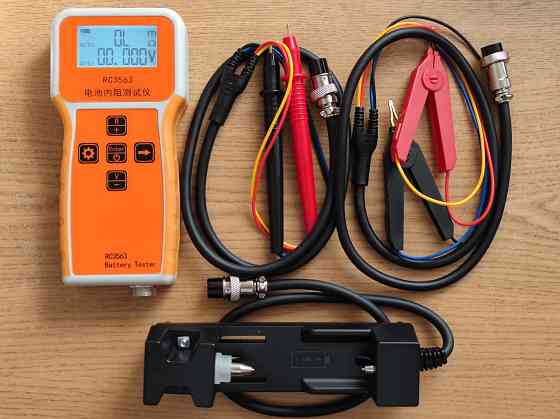 Тестер батарей - тестер импеданса(сопротивления) и напряжения RC3563 (LQ1060S) Донецк