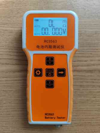 Тестер батарей - тестер импеданса(сопротивления) и напряжения RC3563 (LQ1060S) Донецк