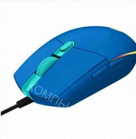 Игровая мышь Logitech Usb G102 Lightsy Blue 910-005810 проводная, арт-2898 Макеевка