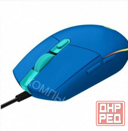 Игровая мышь Logitech Usb G102 Lightsy Blue 910-005810 проводная, арт-2898 Макеевка - изображение 3