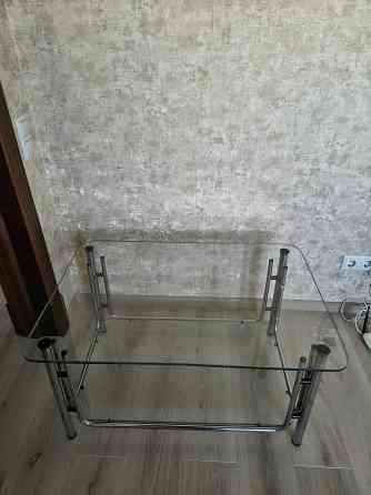 Журнальный столик стеклянный двухслойный Донецк