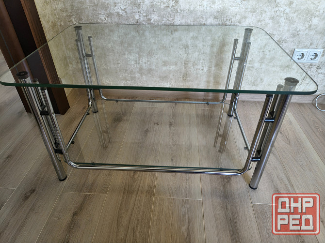 Журнальный столик стеклянный двухслойный Донецк - изображение 5