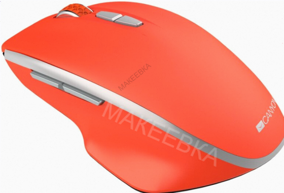 Беспроводная мышь Canyon Blue Led" Mw-21 800/1200/1600 Dpi 7 кнопок ярко-красный, арт-5327 Макеевка