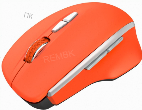 Беспроводная мышь Canyon Blue Led" Mw-21 800/1200/1600 Dpi 7 кнопок ярко-красный, арт-5327 Макеевка