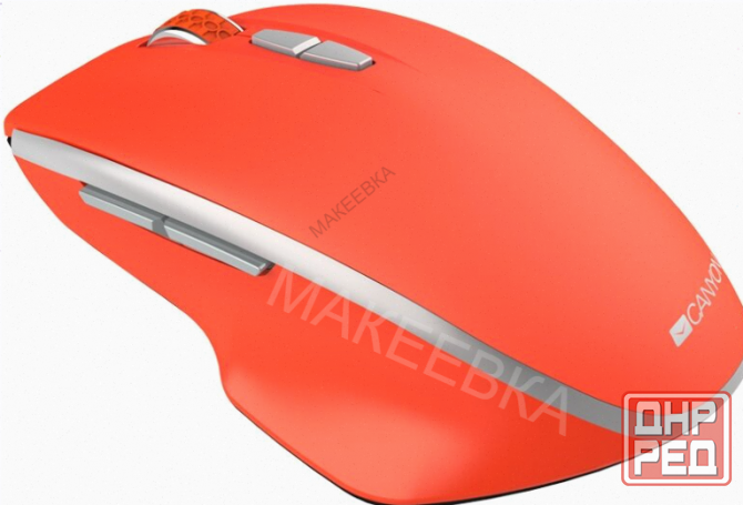 Беспроводная мышь Canyon Blue Led" Mw-21 800/1200/1600 Dpi 7 кнопок ярко-красный, арт-5327 Макеевка - изображение 2