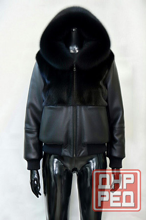 Новые меховые Худи Бомберы Шубы Жилеты из старых Шуб Донецк - изображение 1