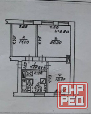 Продам 3х. ком. сталинку на площади Свободы недорого. Донецк - изображение 8
