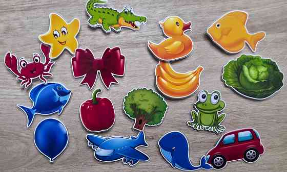 Игра на липучках Учу цвета Донецк