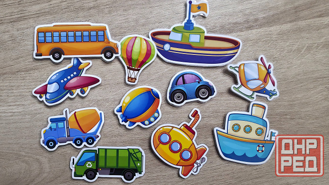 Игра на липучках Едет, летит, плывёт Донецк - изображение 2