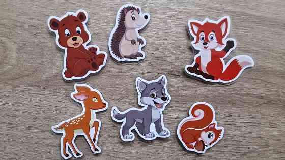 Игра на липучках Лесные животные Донецк