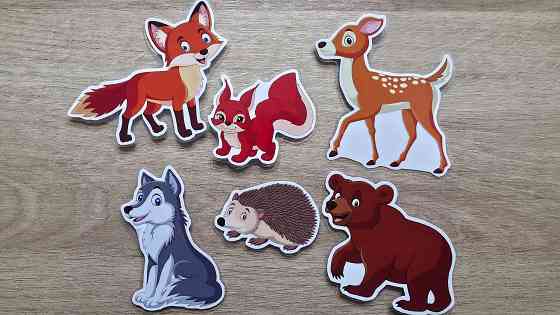 Игра на липучках Лесные животные Донецк