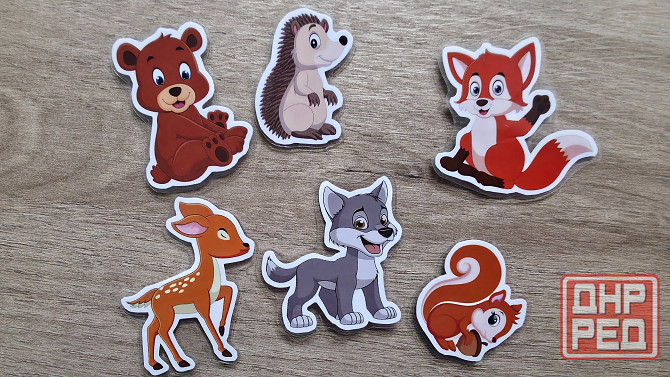 Игра на липучках Лесные животные Донецк - изображение 4