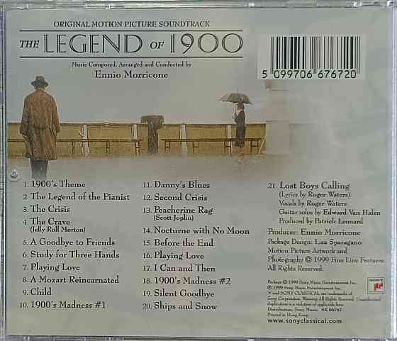 CD диск Ennio Morricone - The Legend Of 1900 - Донецк
