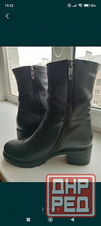 сапожки кожаные Донецк - изображение 2