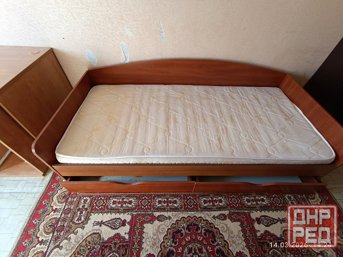 Кровать 200*90 +матрас Макеевка - изображение 3