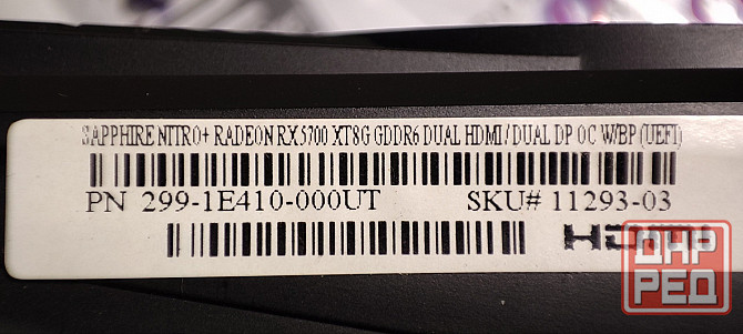 Видеокарта Sapphire Nitro+ RX 5700XT 8G gddr6 8 Gb Донецк - изображение 5