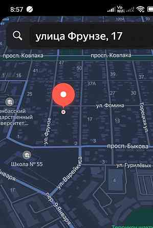 Дом Фрунзе 17 двухэтажный 10.4х14.4 м Донецк