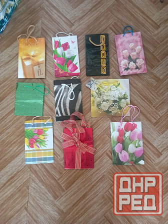 Пакеты подарочные,за все 50 Макеевка - изображение 1