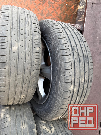 Резина с дисками R17 215/60 100H Макеевка - изображение 2