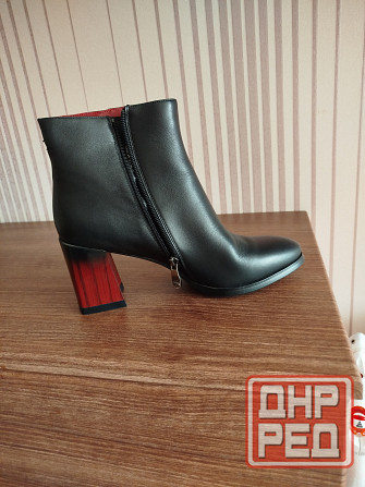 Ботинки кожаные Донецк - изображение 2