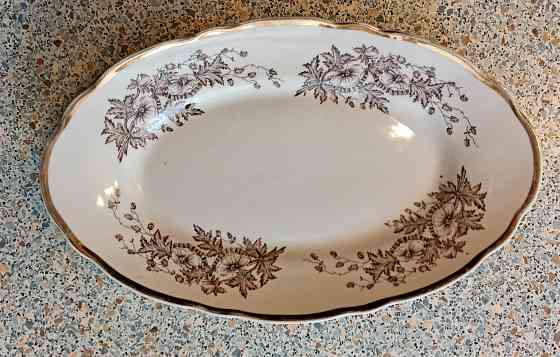 Блюдо фарфоровое Донецк