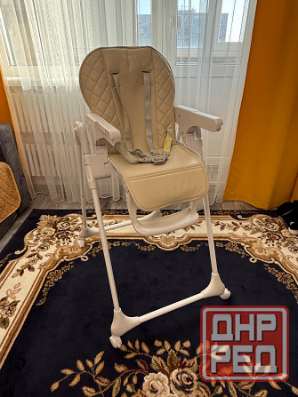 Стульчик для кормления Tomix Funny, бежевый Донецк - изображение 2