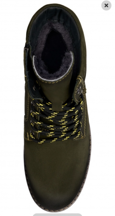 Зимние ботинки. Натуральный нубук и мех. Донецк