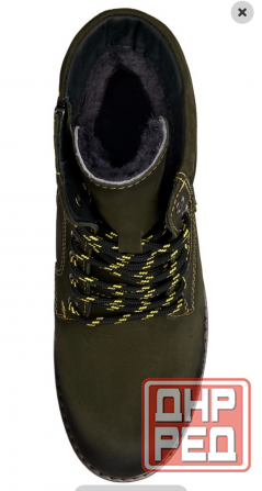 Зимние ботинки. Натуральный нубук и мех. Донецк - изображение 3