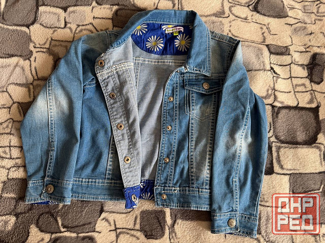 Джинсовая курточка для девочки Луганск - изображение 2