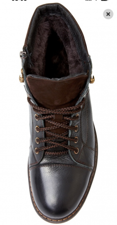 Кожаные зимние ботинки на меху. Донецк