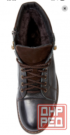 Кожаные зимние ботинки на меху. Донецк - изображение 2