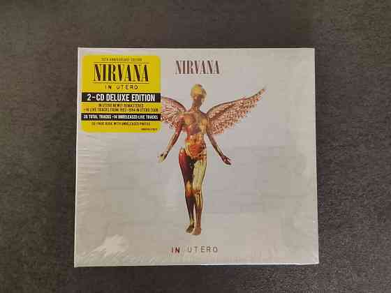 Nirvana «In Utero» (30th Anniversary, 2 CD) (remastered) (Deluxe Edition) (2023) Донецк