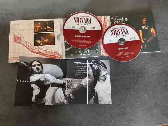Nirvana «In Utero» (30th Anniversary, 2 CD) (remastered) (Deluxe Edition) (2023) Донецк