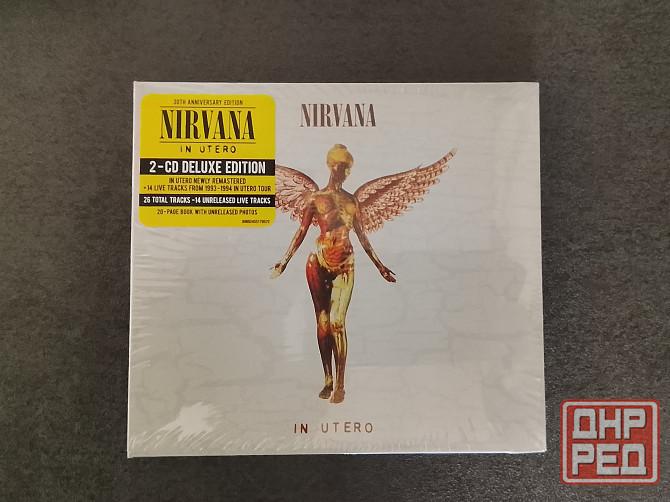 Nirvana «In Utero» (30th Anniversary, 2 CD) (remastered) (Deluxe Edition) (2023) Донецк - изображение 2