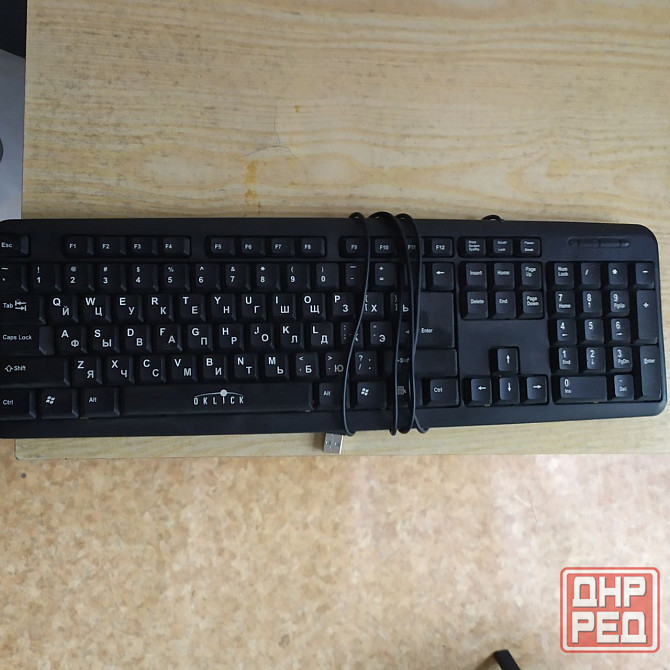 Клавиатура б/у OKLICK 180 m Макеевка - изображение 2