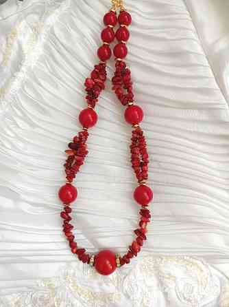 Колье - Коралловое- Донецк