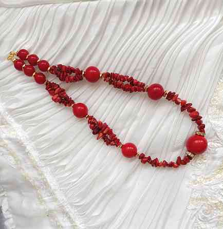 Колье - Коралловое- Донецк