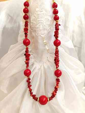 Колье - Коралловое- Донецк