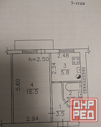 Продам 1ком Ворошиловский район, Золотое кольцо Донецк - изображение 8