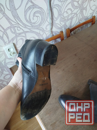 Сапоги кожаные высокие Донецк - изображение 6