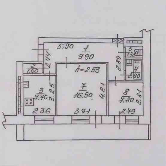 Продам 2ком Ворошиловский район, Документы готовы Донецк