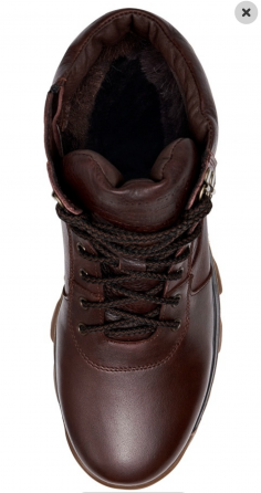 Кожаные ботинки на меху. Донецк