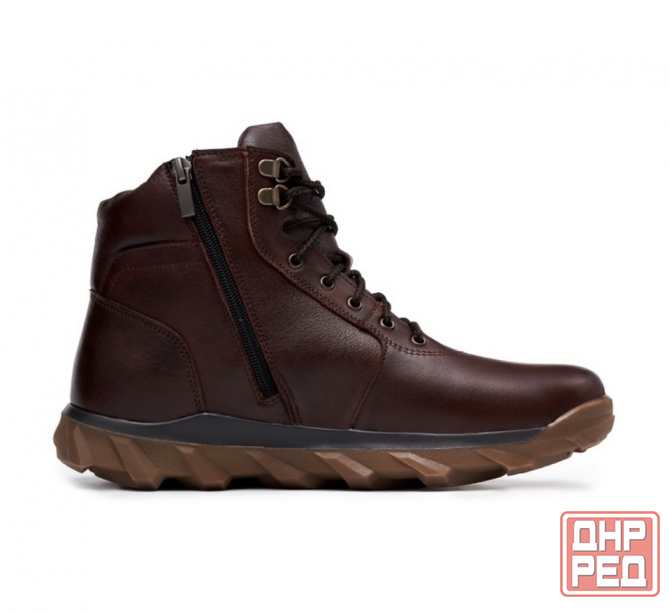 Кожаные ботинки на меху. Донецк - изображение 3