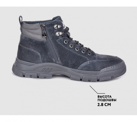 Демисезонные ботинки, натуральная замша. Донецк