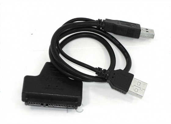 Переходник Sata на Usb 2.0 на шнурке 30см с индикаторами питания и чтения Hdd Dm-685 (арт-3641) Макеевка