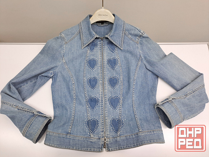 Куртка джинсовая женская Escada р.44 оригинал Донецк - изображение 8