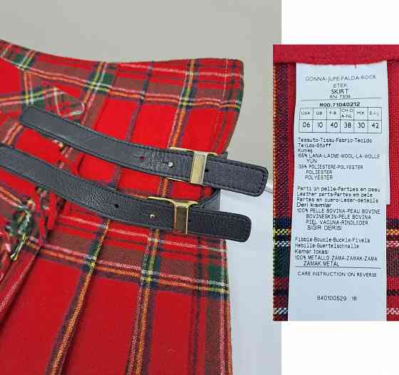 Юбка шотландка мини 40-46 Max&Co Донецк